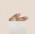Load image into Gallery viewer, Como Ballet Flats with Suede captoe
