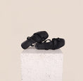 Load image into Gallery viewer, Cortina Black Leather Sandals
