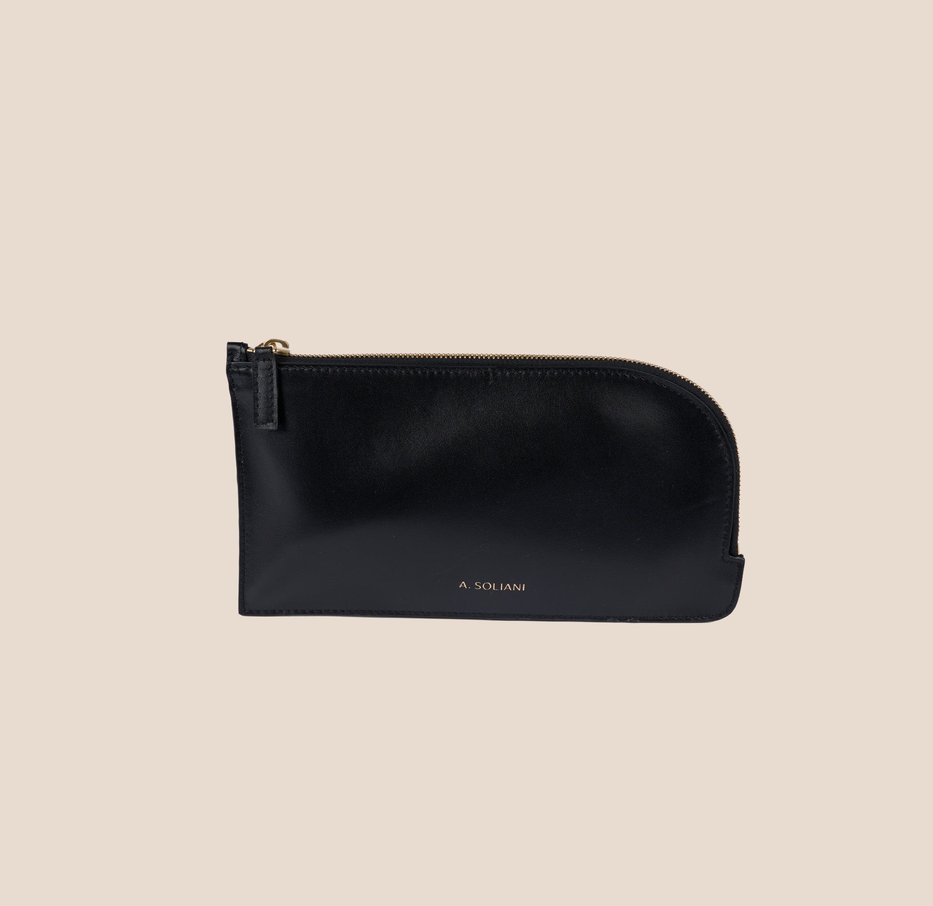 Crossover Bag - Black Leather – A. Soliani