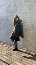 Load image into Gallery viewer, Moena - Black Leather/Shearling SAMPLE SALE - FINAL SALE
