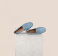 Load image into Gallery viewer, Lodi Due Blue Twill Leather Shoes
