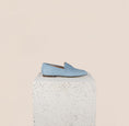 Load image into Gallery viewer, Lodi Denim Blue Leather Loafers
