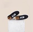 Load image into Gallery viewer, Palermo Black Suede Men Sneakers