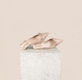 Load image into Gallery viewer, Pescara Beige Nude Kitten Pointed Toe Heels
