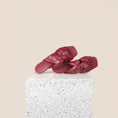 Load image into Gallery viewer, Rodi Knotted Sandals in Maroon
