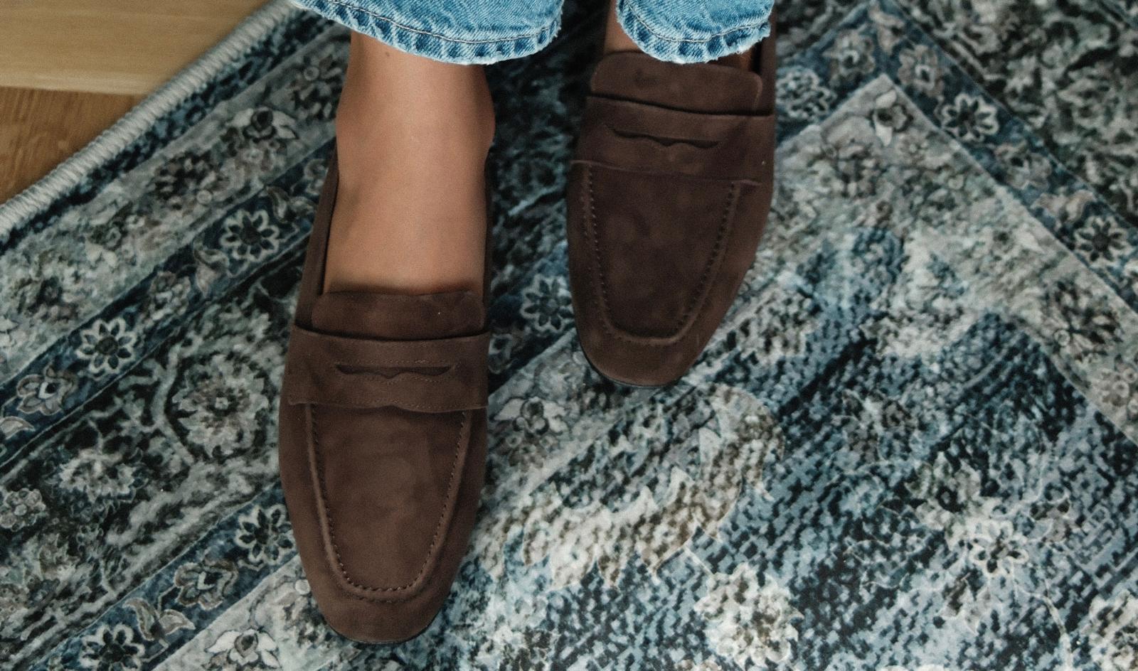 A. Soliani Italian Leather Loafers