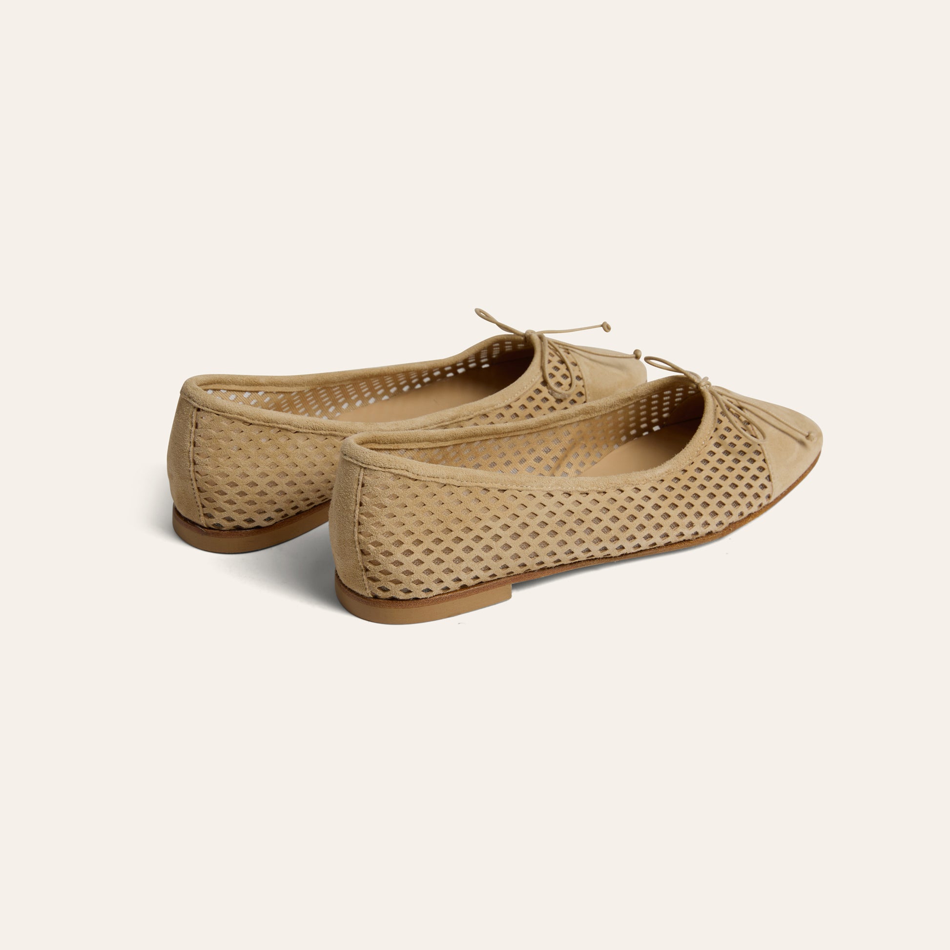 Como - Perforated Sand Suede