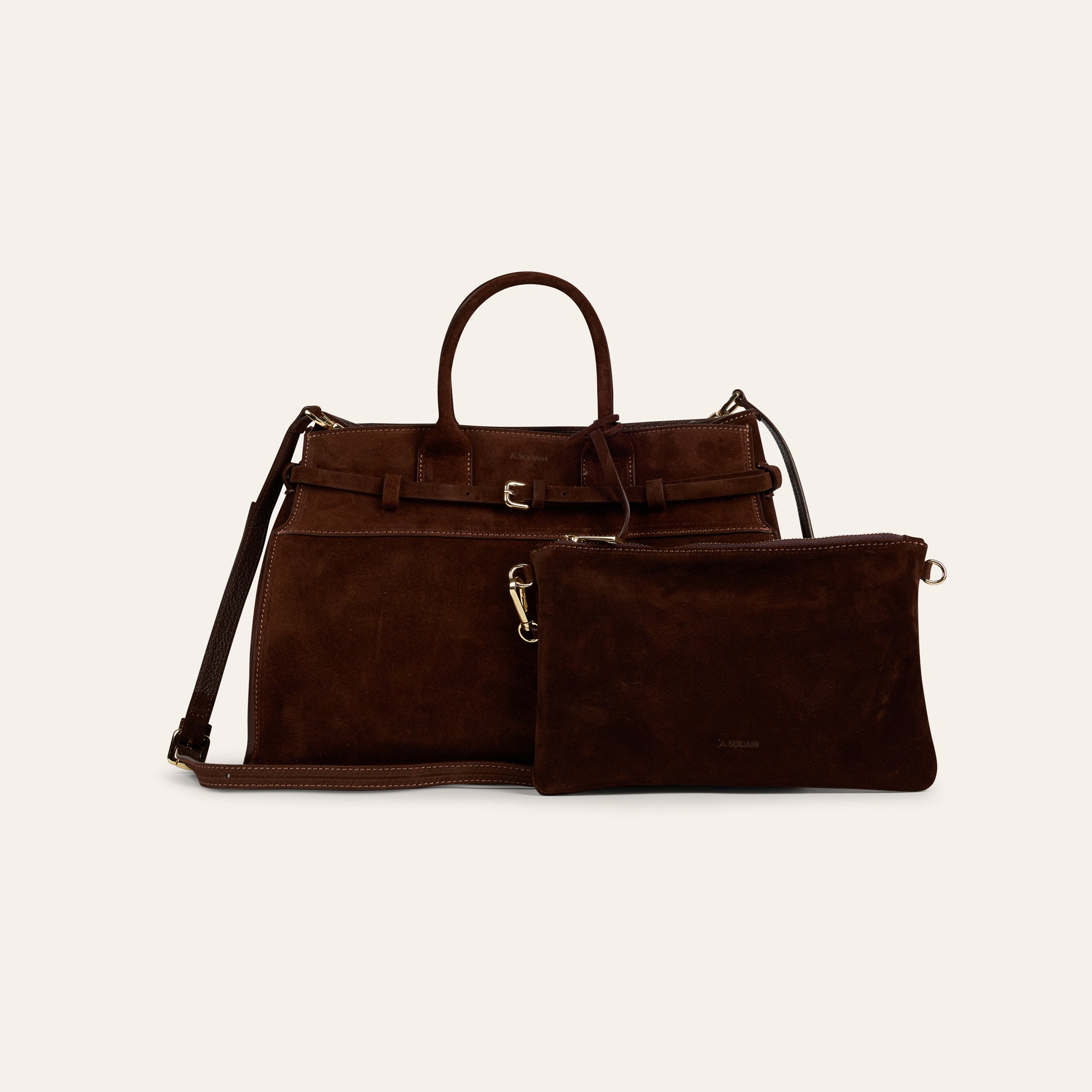 Brera Grande - Chocolate suede