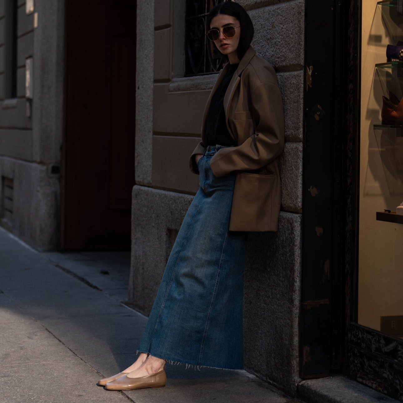 Imola - Taupe SAMPLE SALE- FINAL SALE