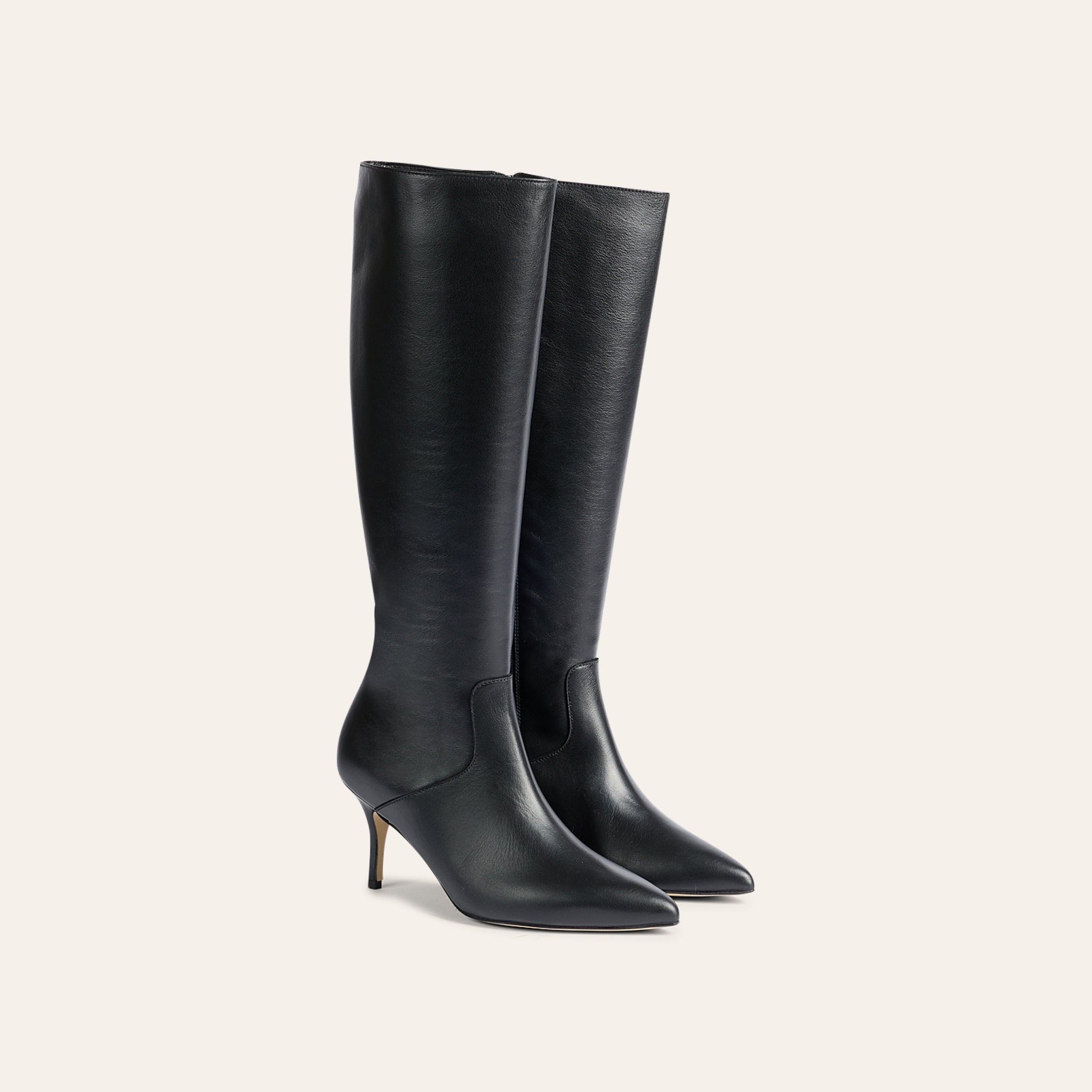 Alassio - Black Leather