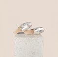 Load image into Gallery viewer, Alba Leather Slides in Gold Rock
