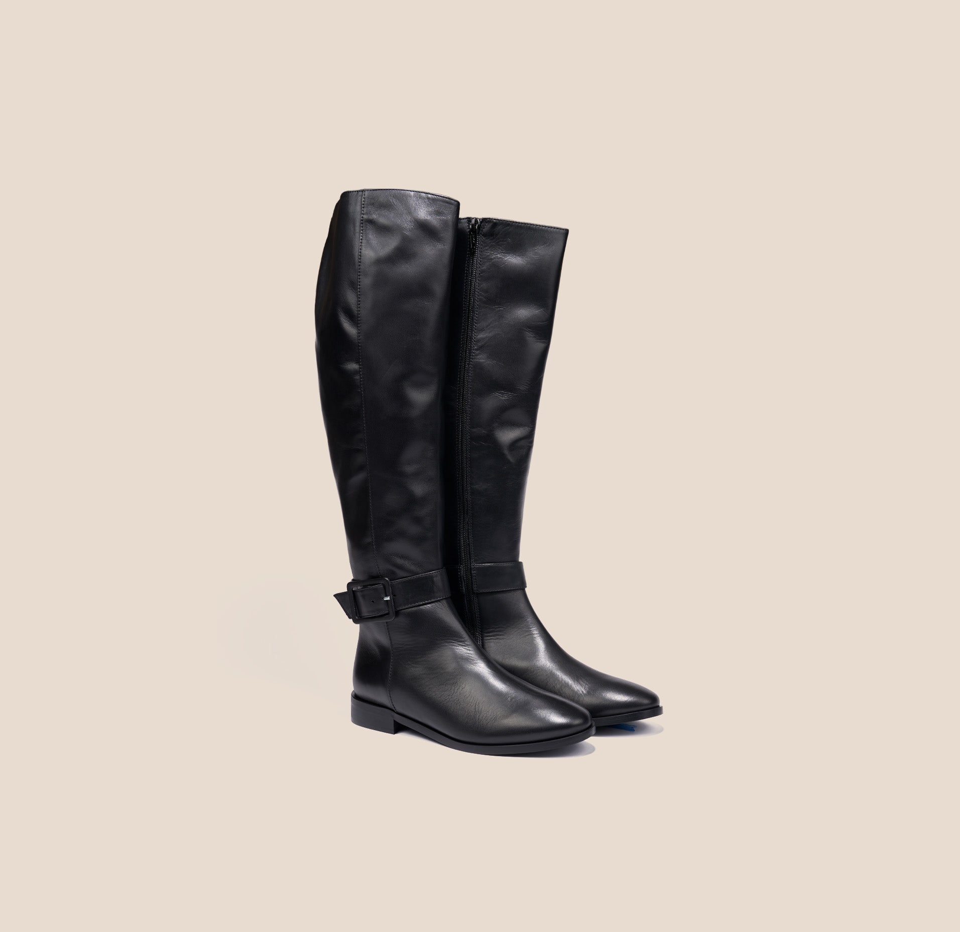 Andria  - Black Leather