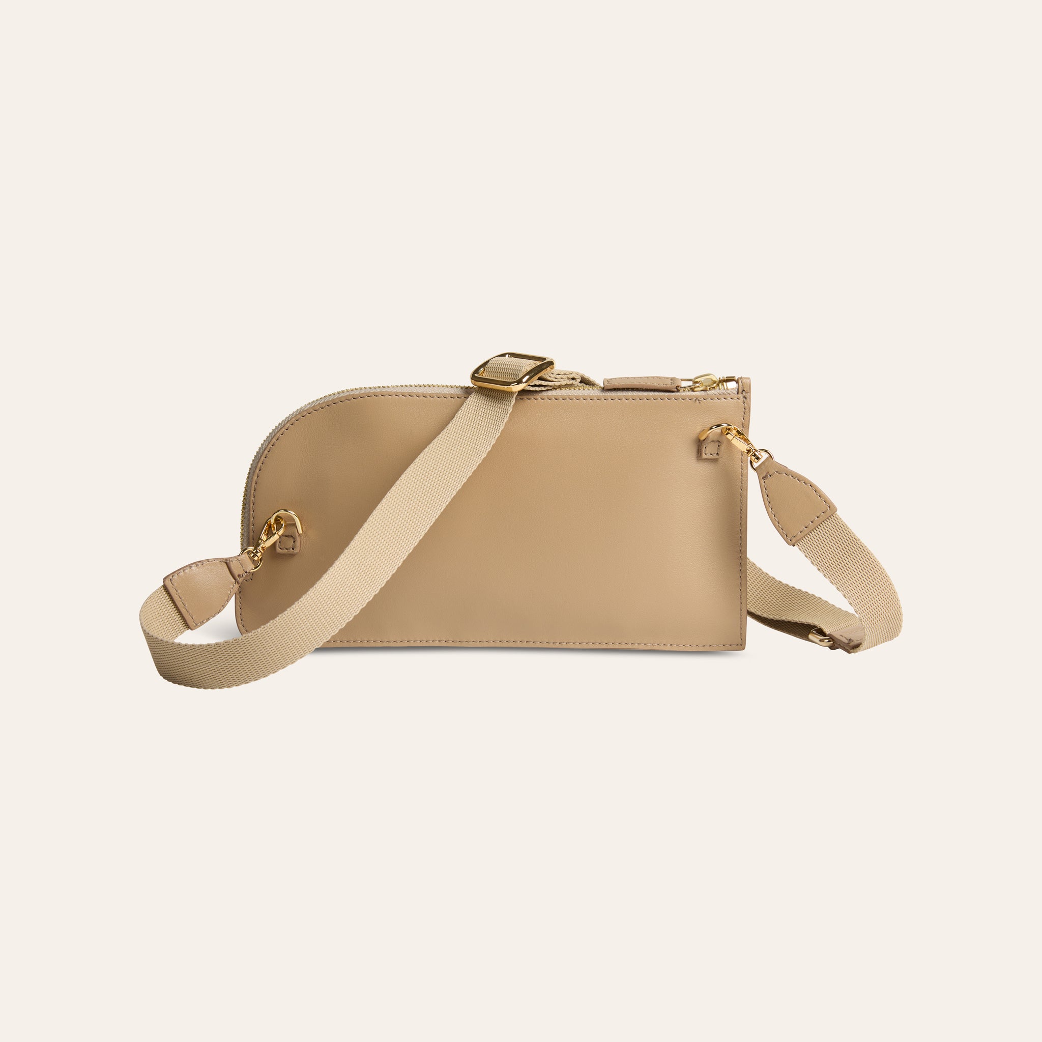 Crossover Bag - Light Taupe – A. Soliani