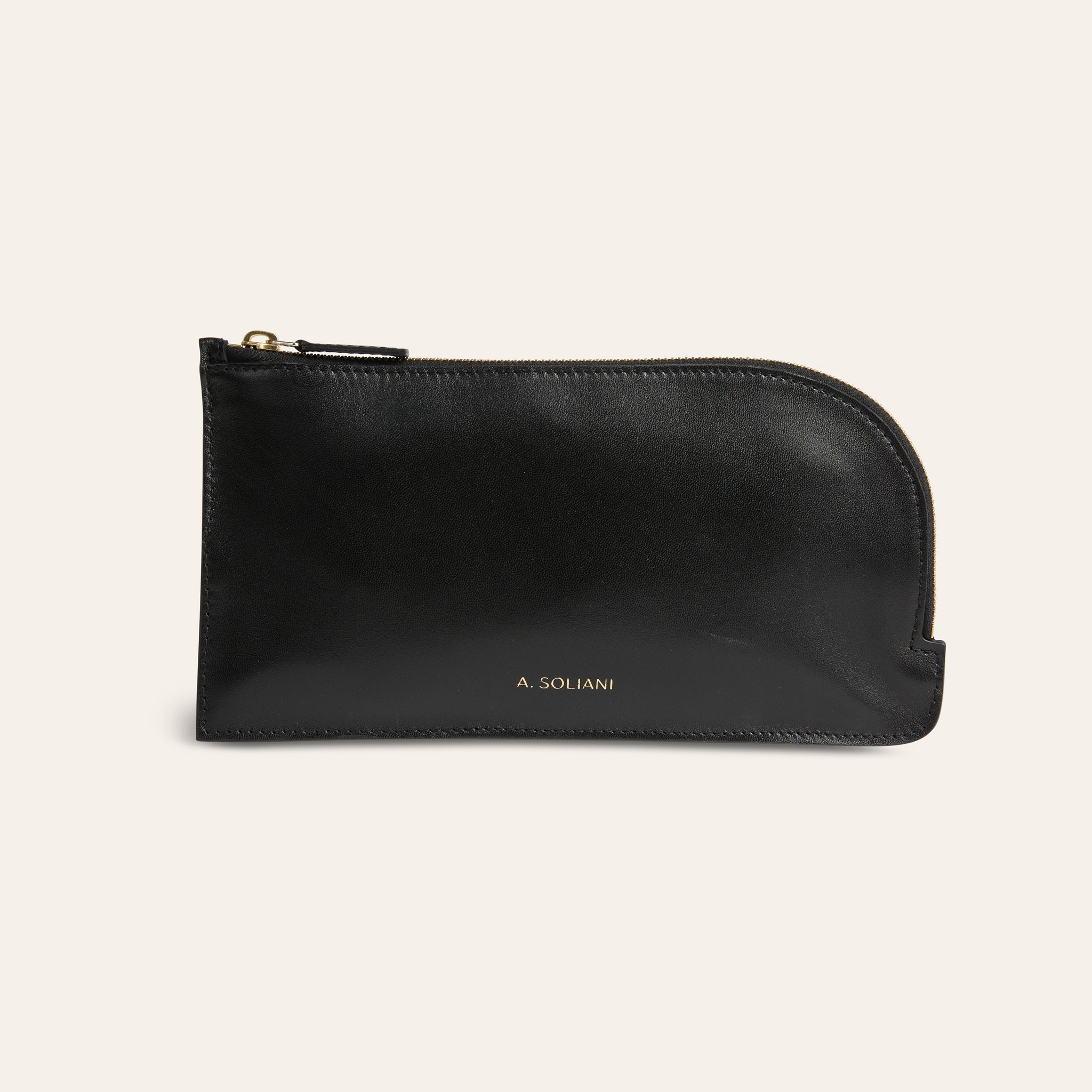 Crossover Bag - Black Leather – A. Soliani