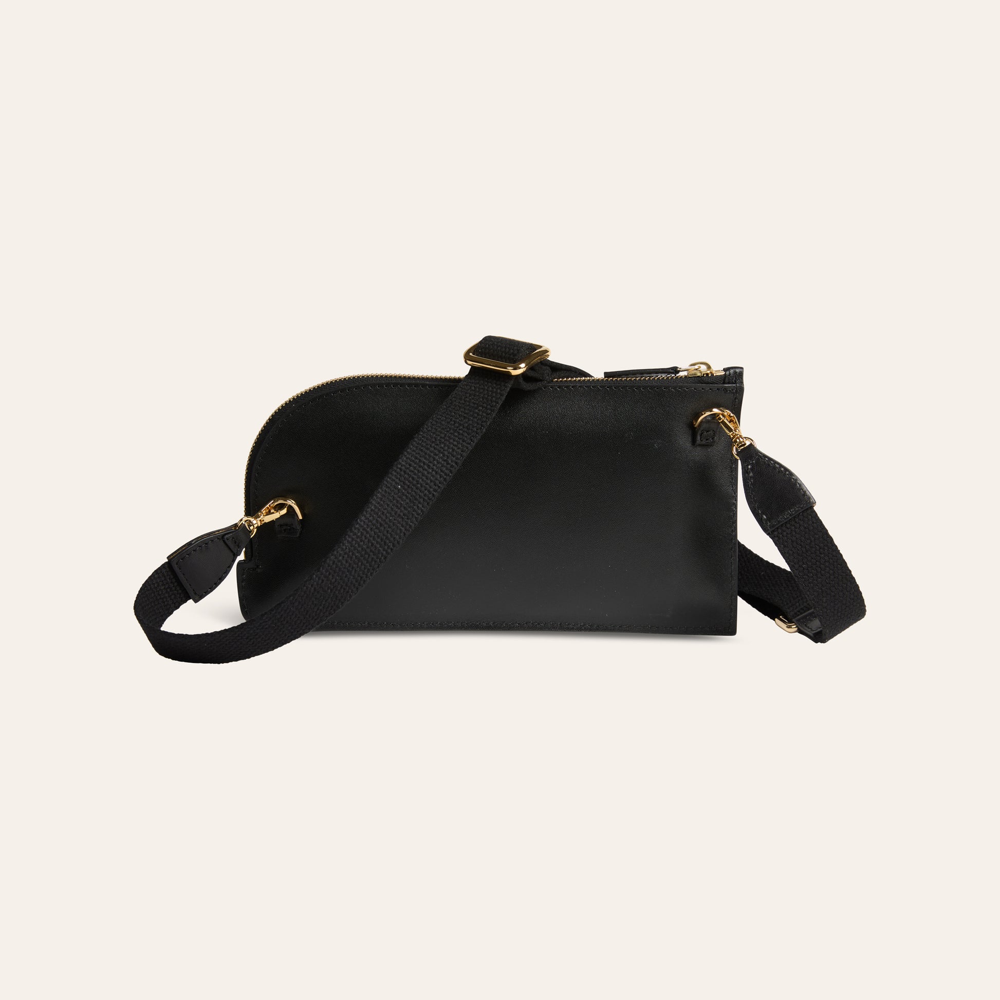 Crossover Bag - Black Leather