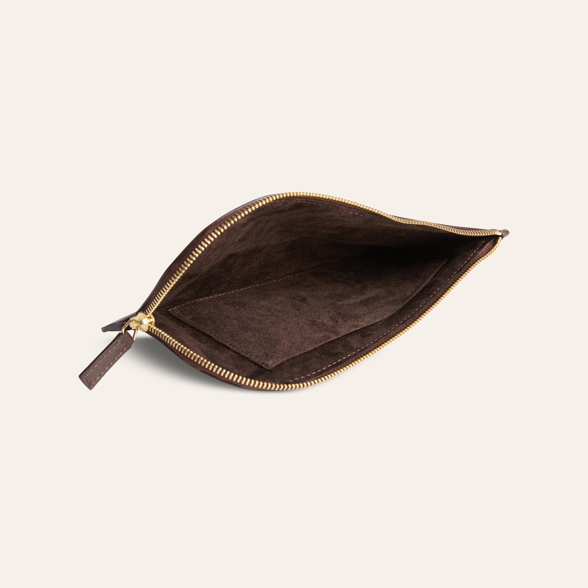 Crossover Bag - Chocolate Suede