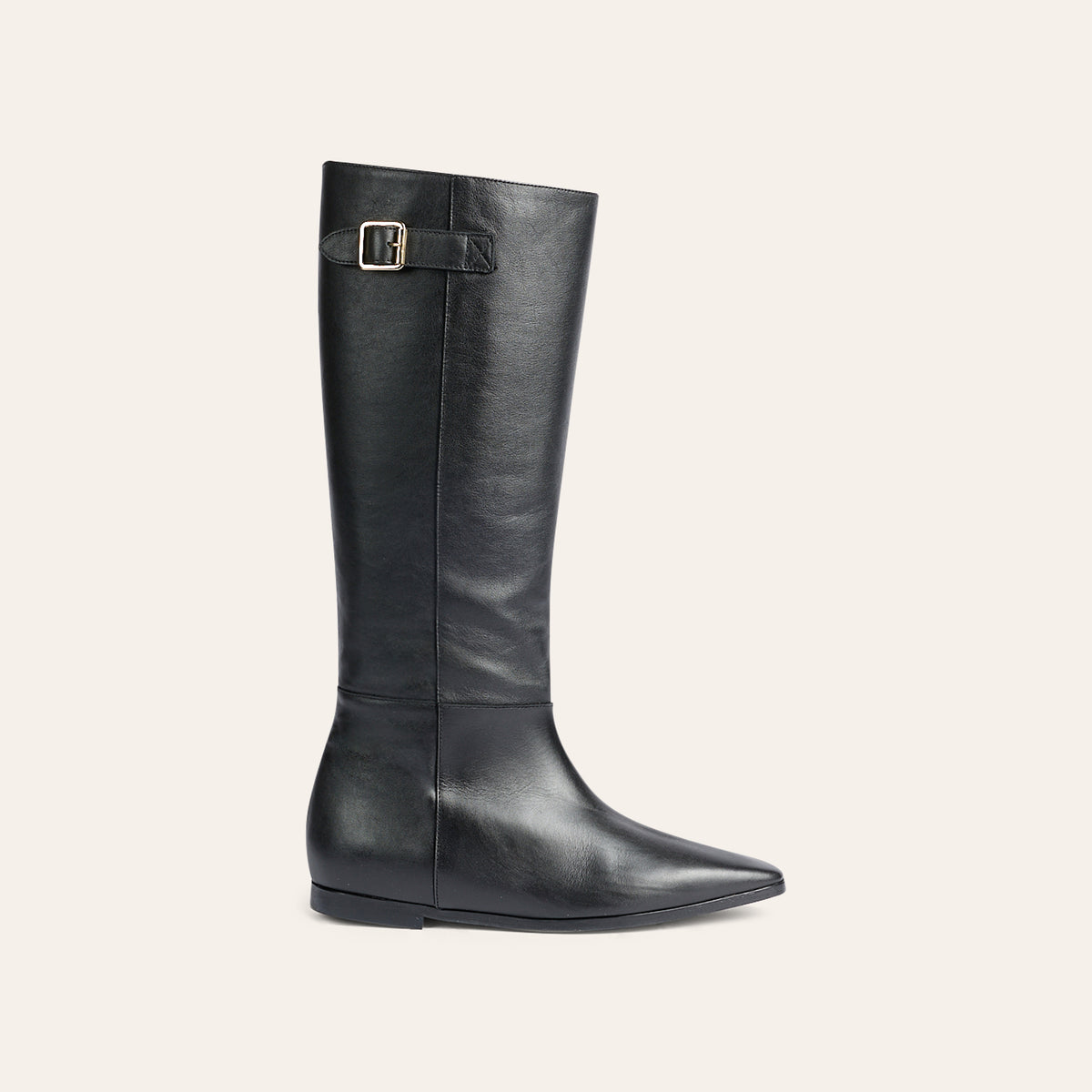 Bergamo - Black Leather