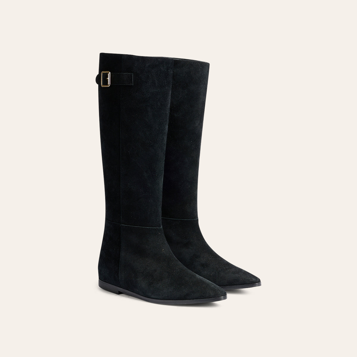 Bergamo Black Suede