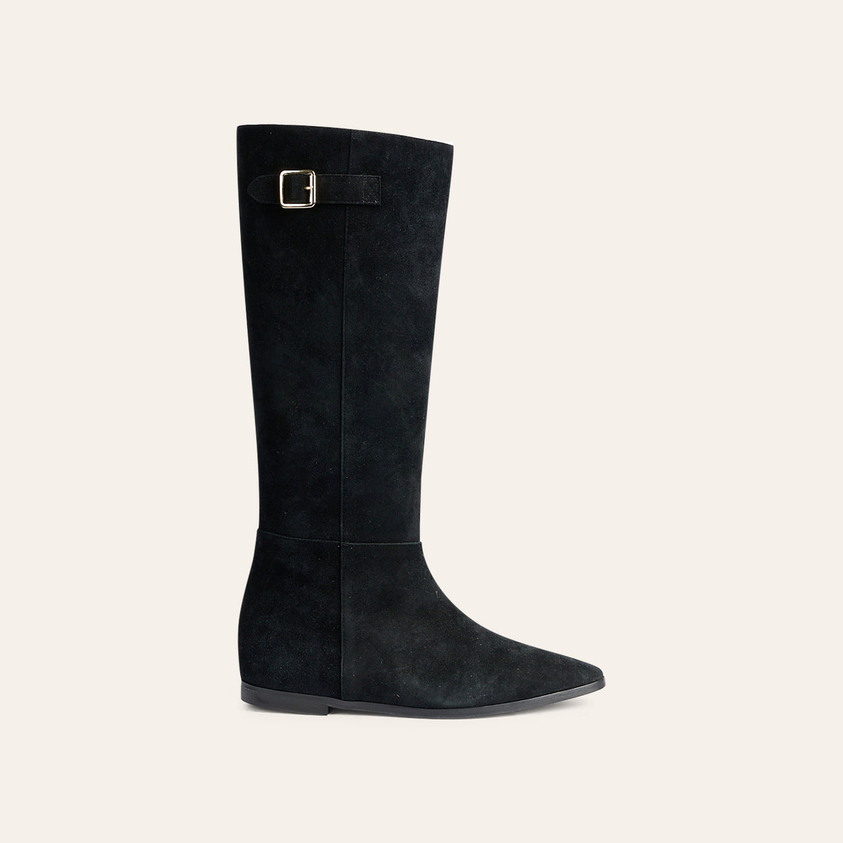 Bergamo Black Suede