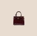 Load image into Gallery viewer, Mini Brera - Bordeaux Croc
