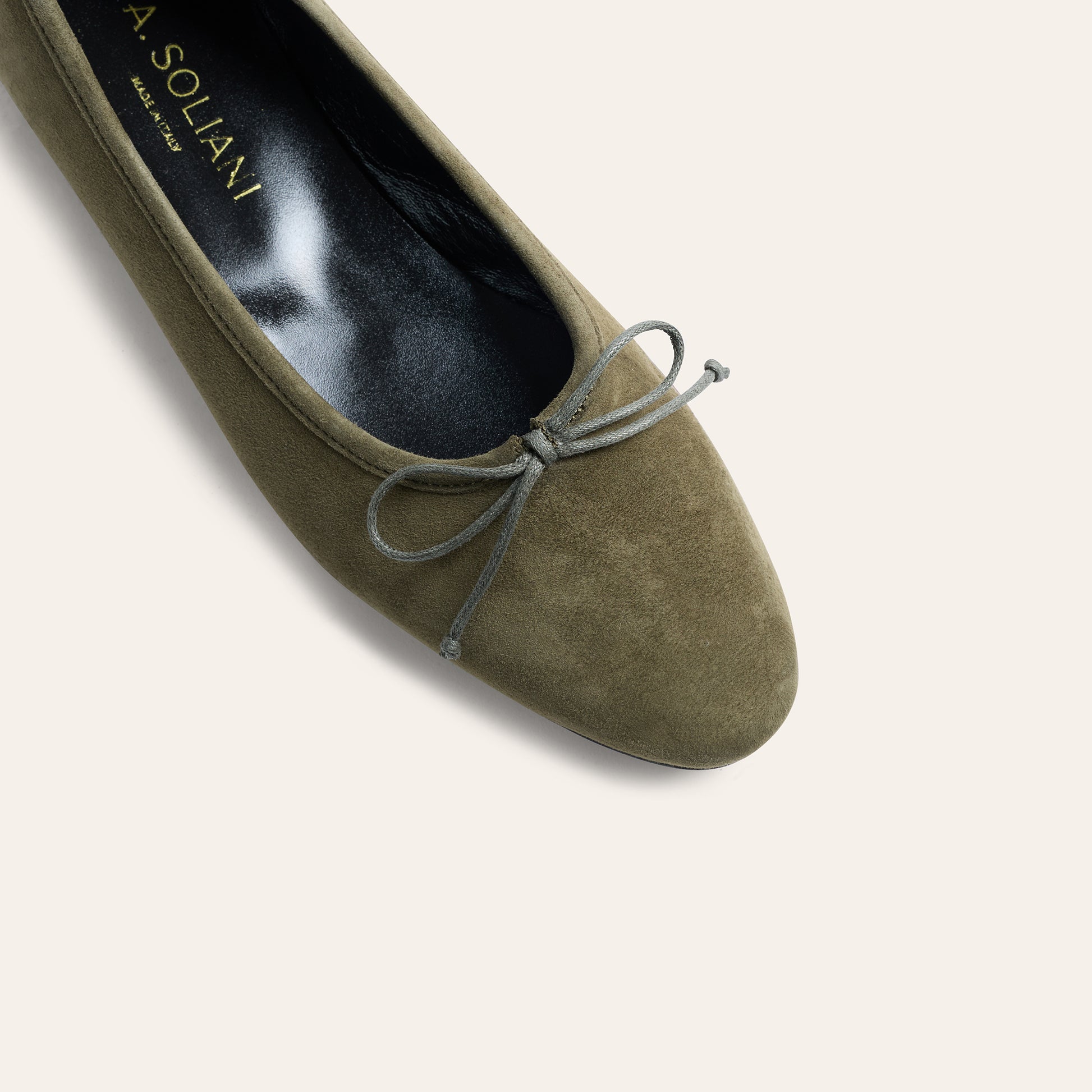 Como - Army Green Suede