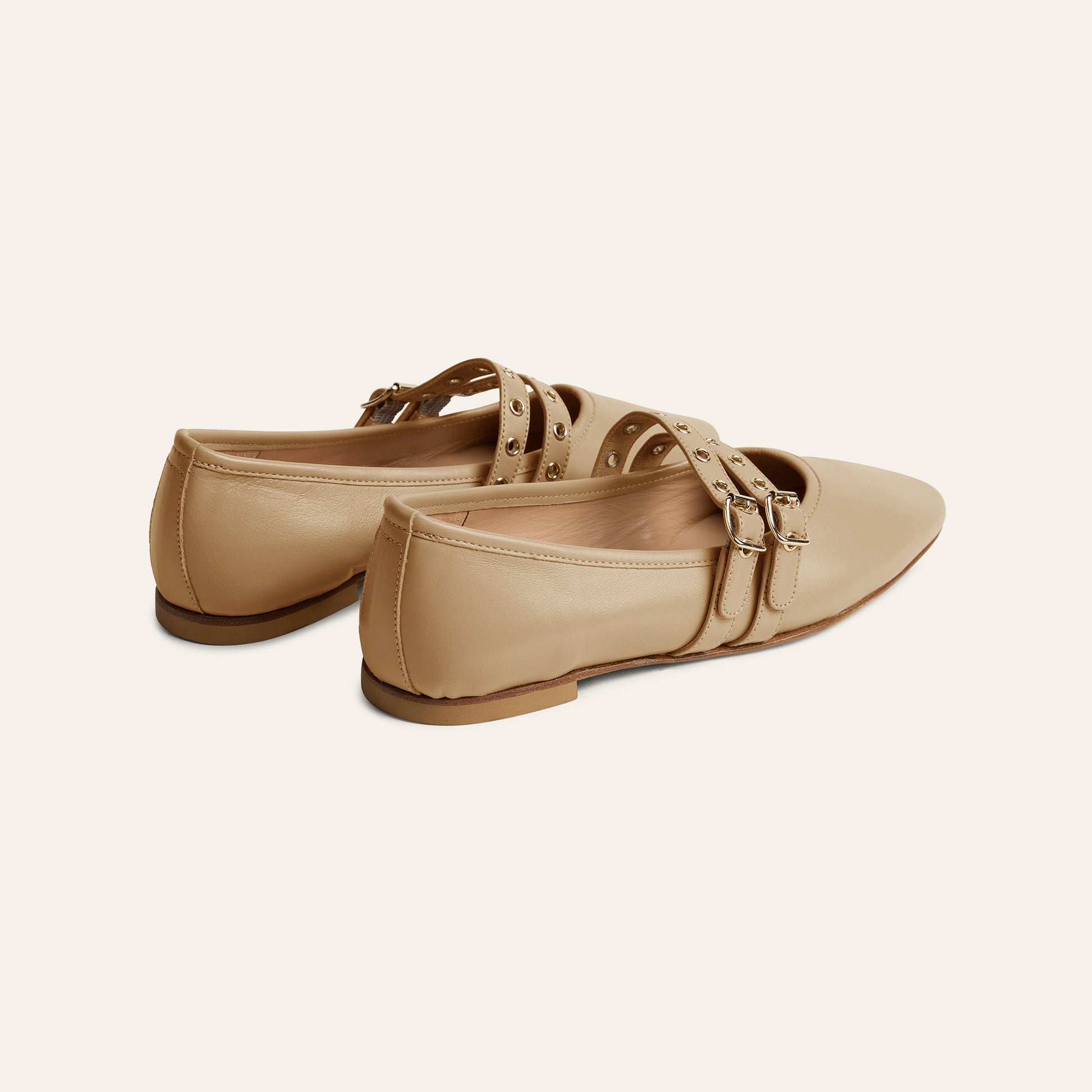 Como 2 Buckle - Light Taupe