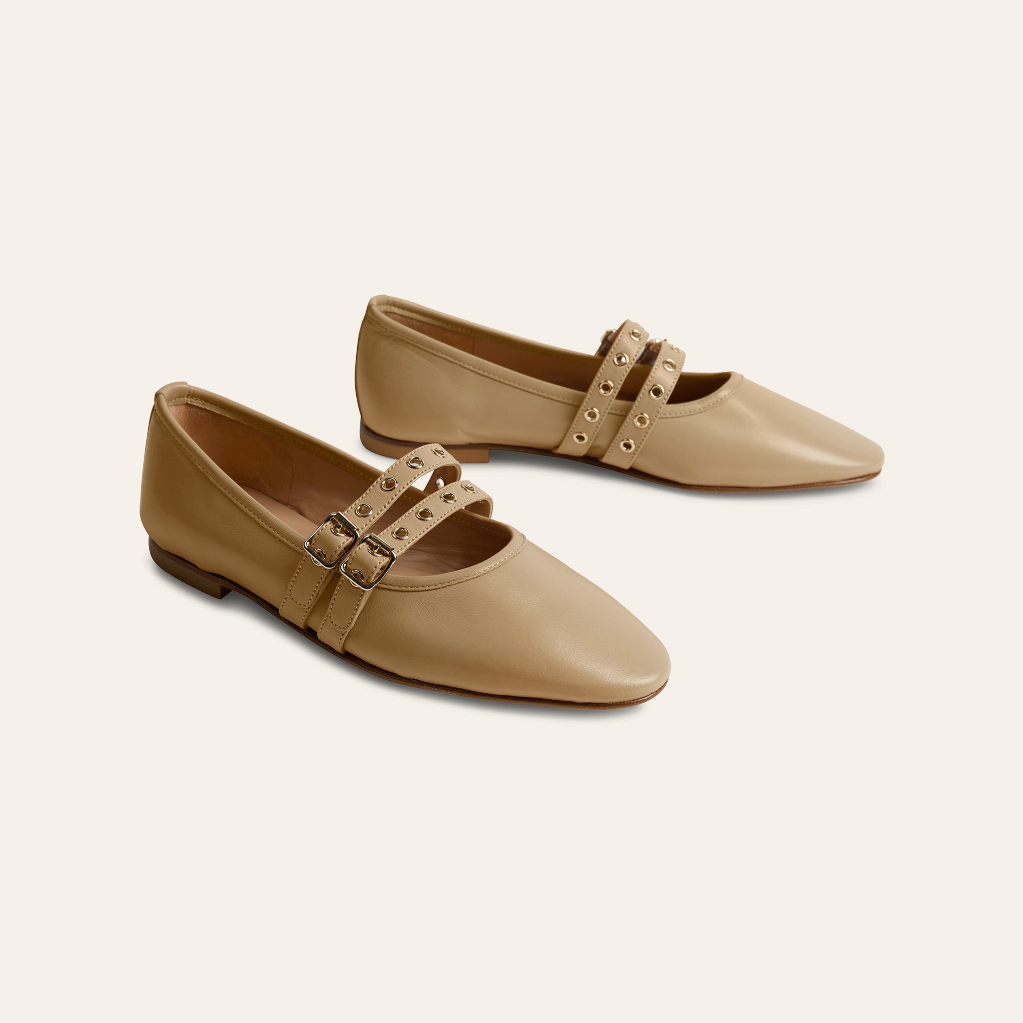 Como 2 Buckle - Light Taupe