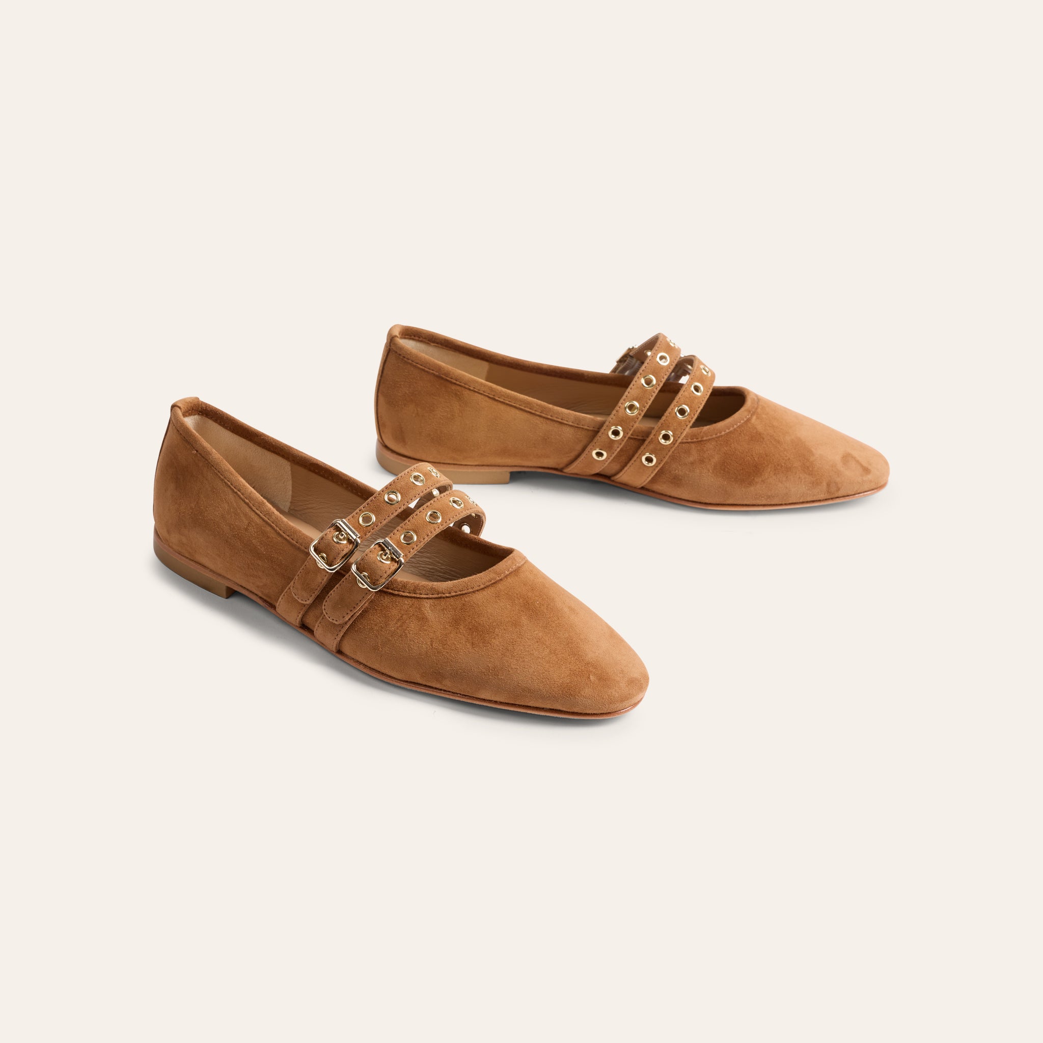 Como 2 Buckle - Amaretto Suede