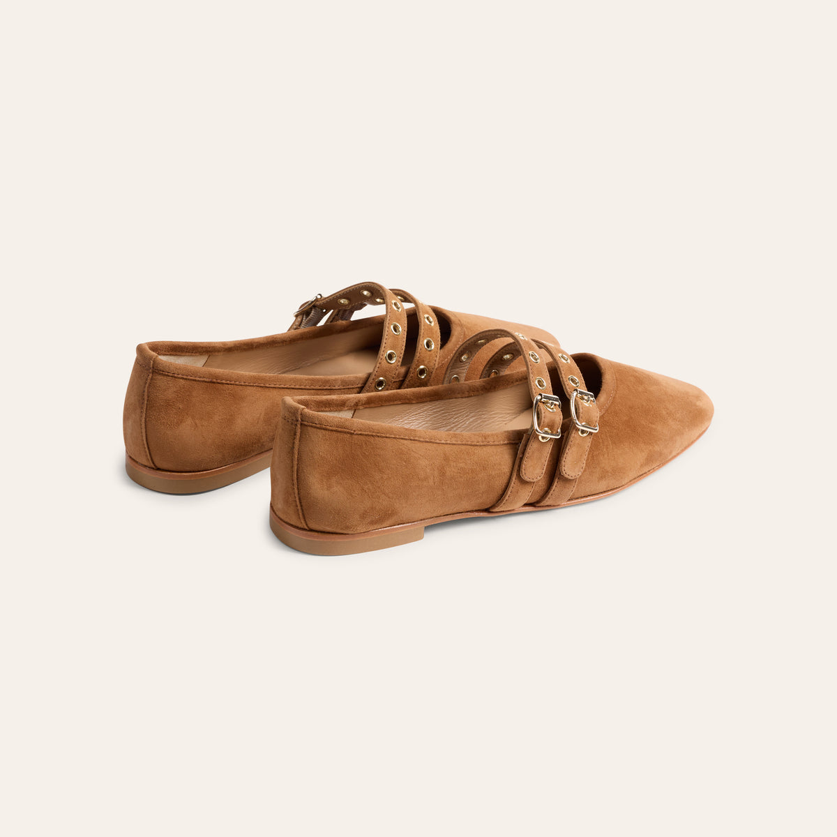 Como 2 Buckle - Amaretto Suede