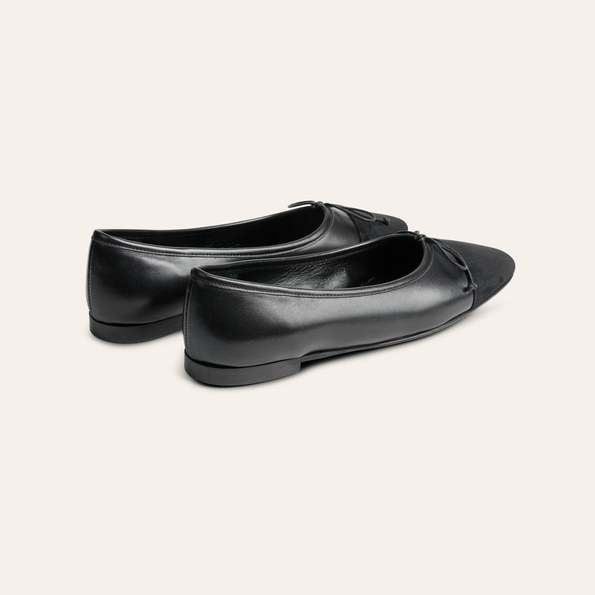 Como - Black Leather/Suede