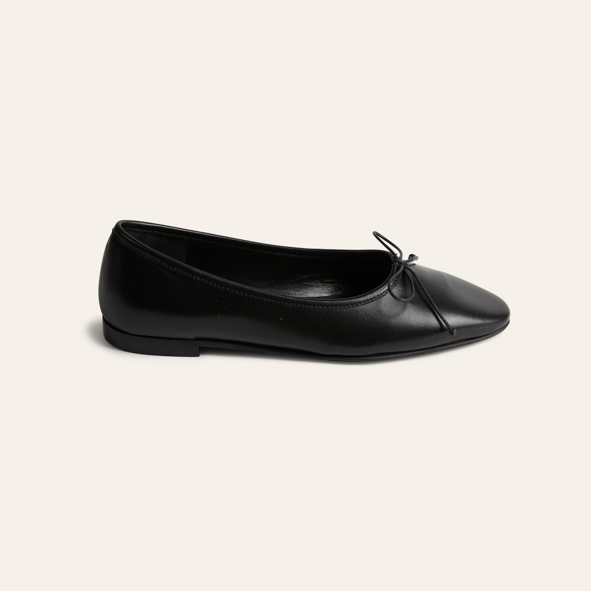Como Black Leather Flats | A. Soliani | Made in Italy 35.5 / Black Como Black Leather Flats | A. Soliani | Made in Italy 35.5 / Black