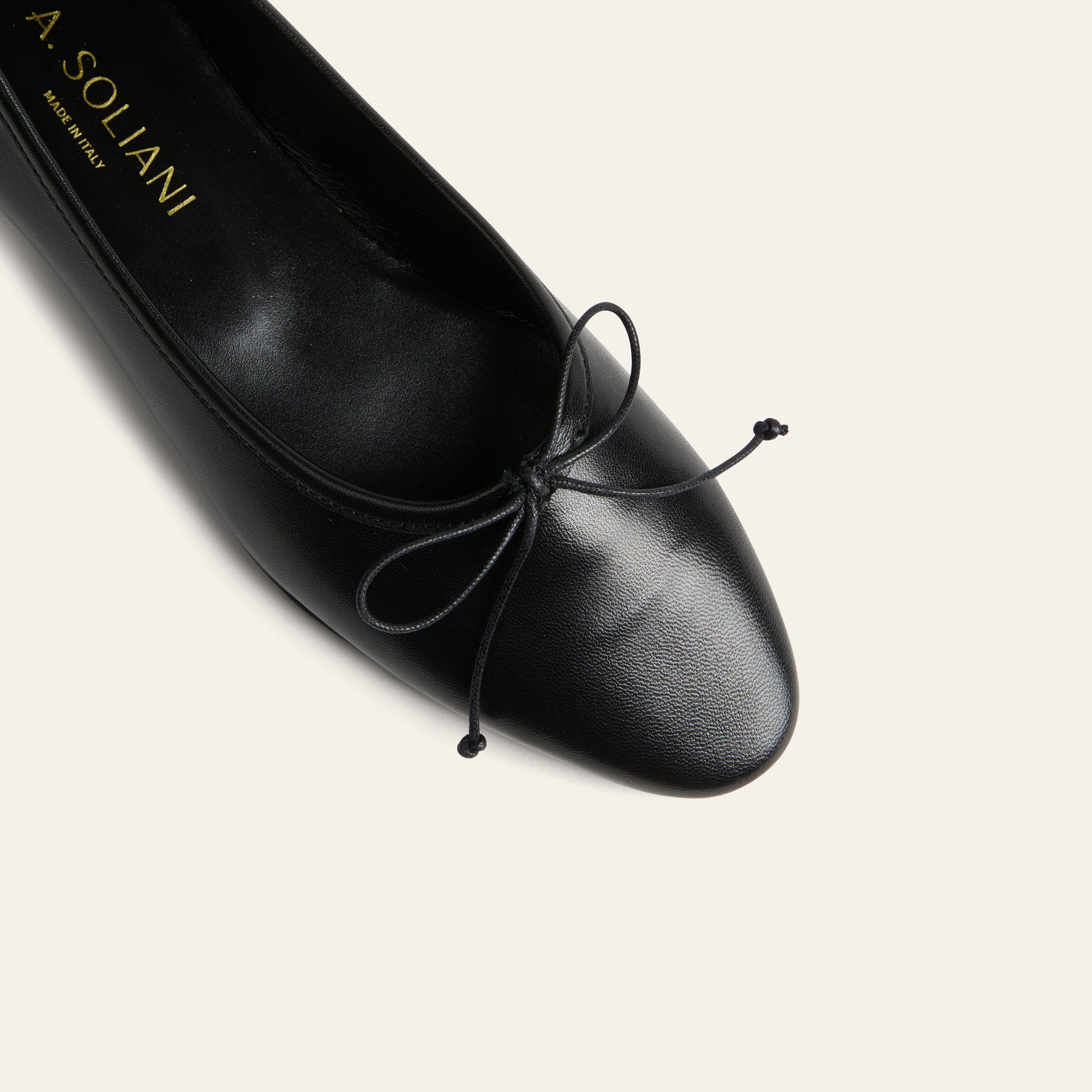Como Black Leather Flats | A. Soliani | Made in Italy 35.5 / Black - Italian Leather Flats Como Black Leather Flats | A. Soliani | Made in Italy 35.5 / Black - Italian Leather Flats