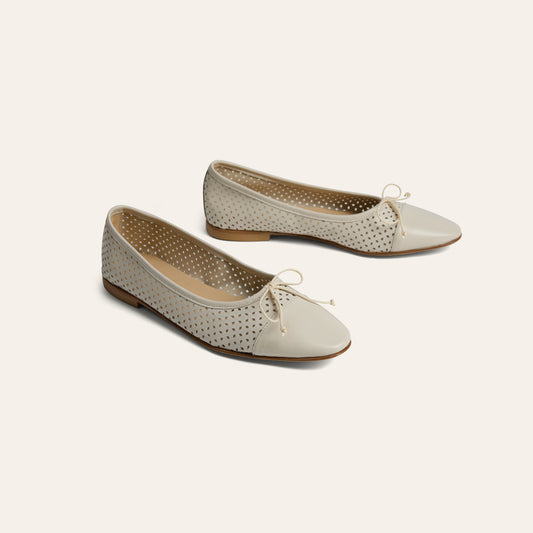 Como - Perforated Ivory