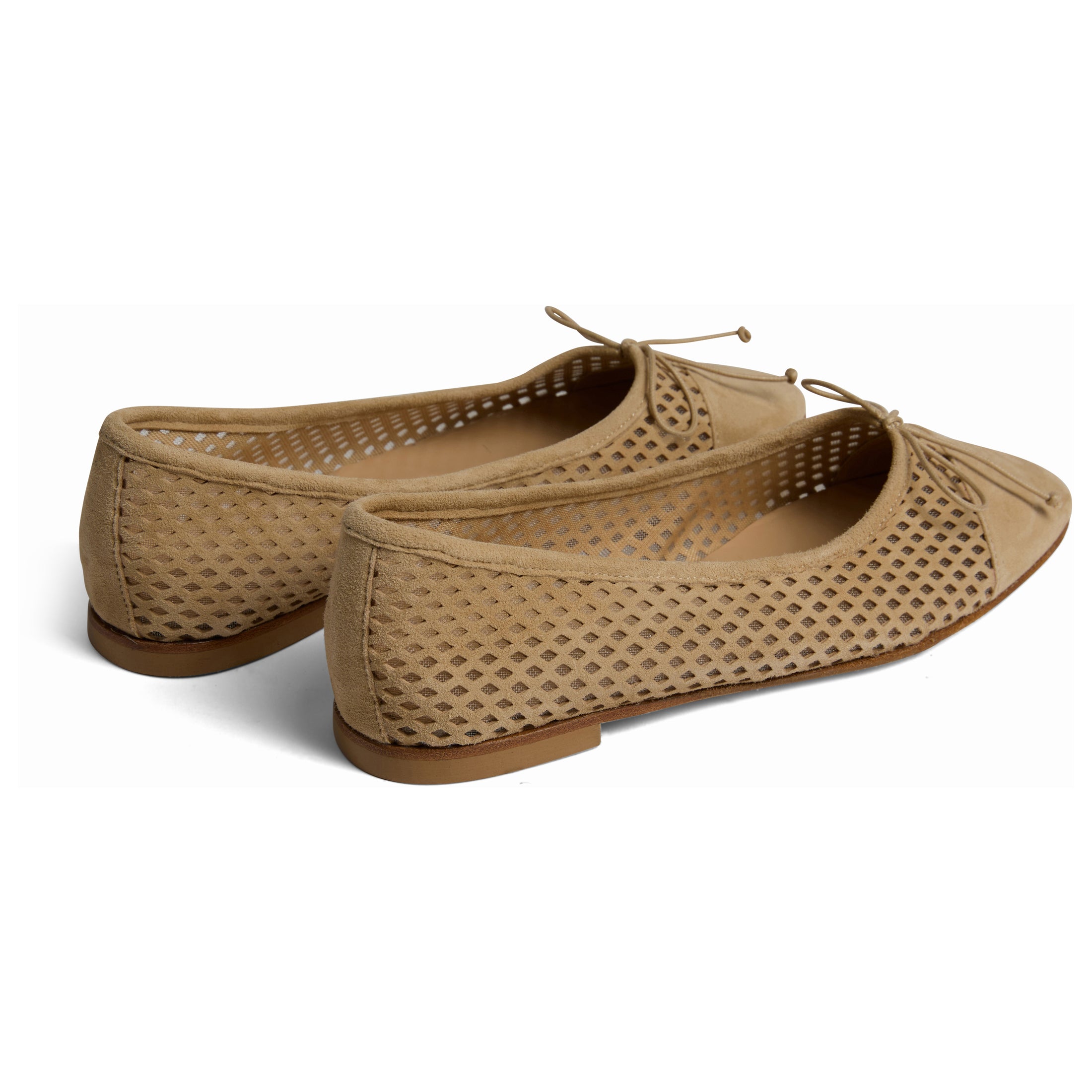Como - Perforated Sand Suede