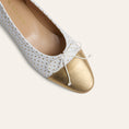 Load image into Gallery viewer, Como - White Dotted/Gold
