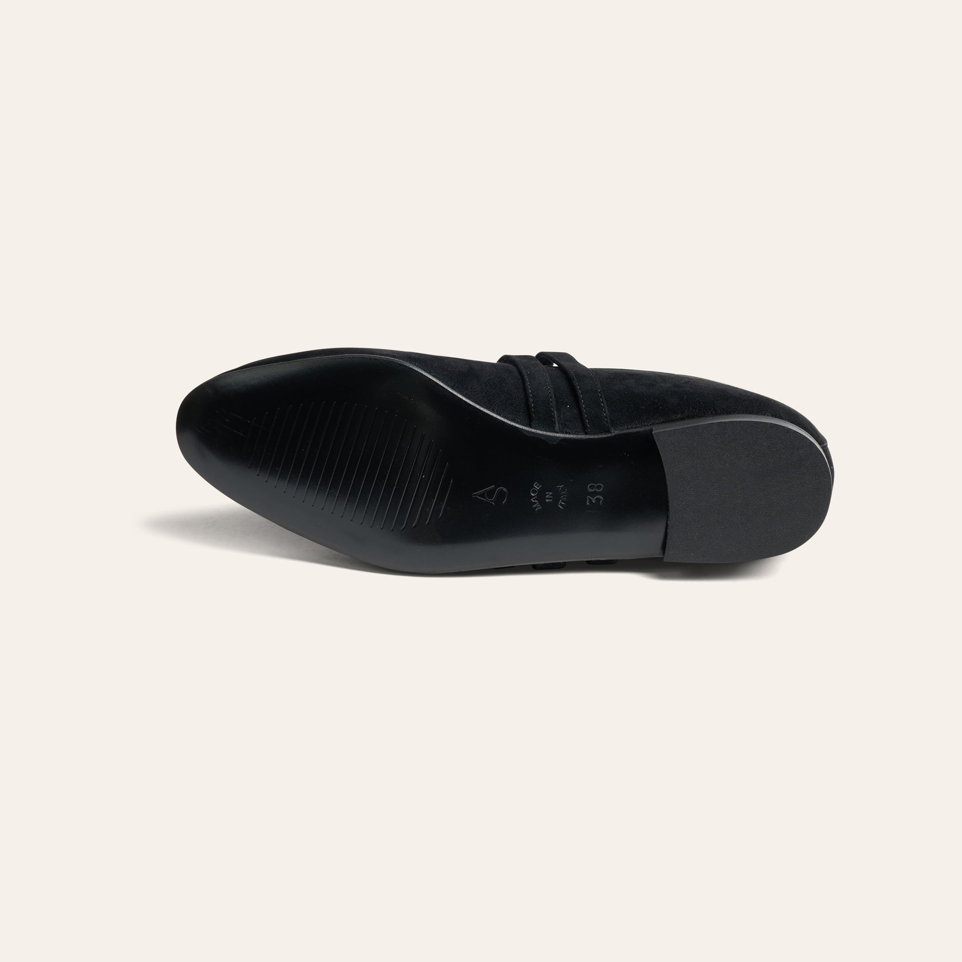 Cori 2 Buckle - Black Suede