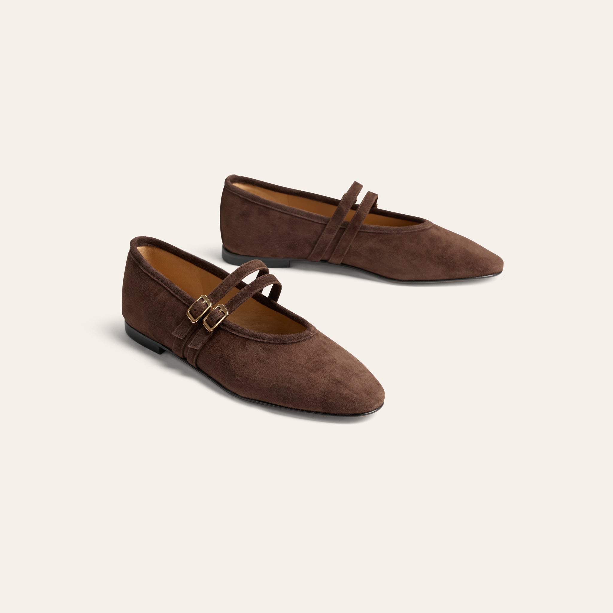 Cori 2 Buckle - Chocolate Suede