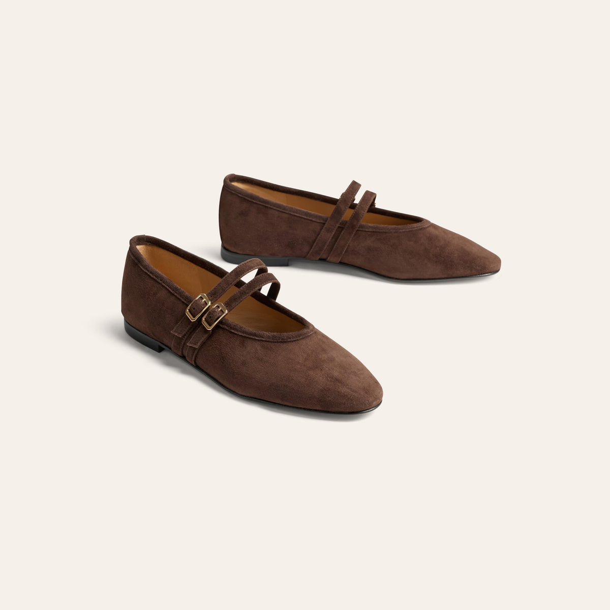 Cori 2 Buckle - Chocolate Suede