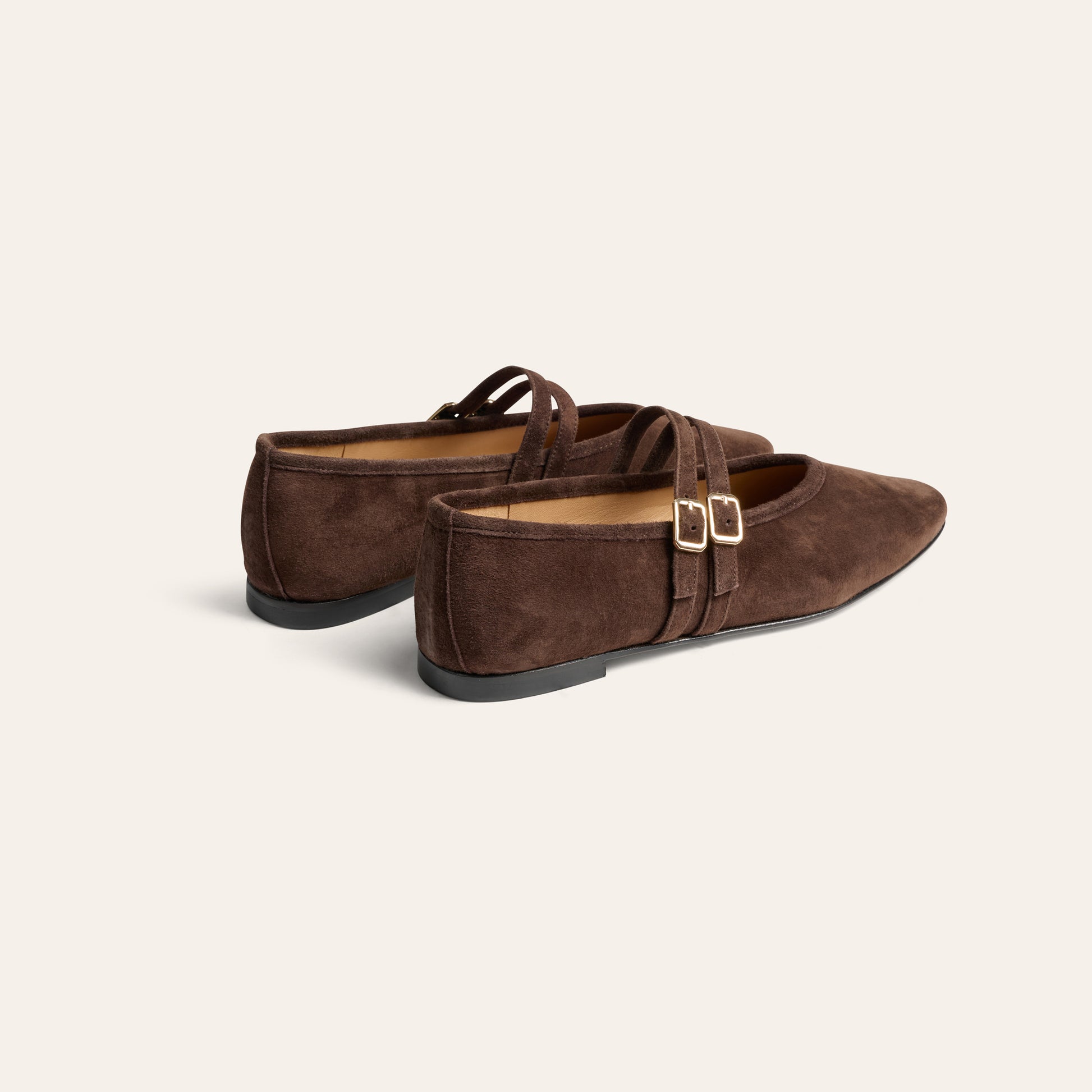 Cori 2 Buckle - Chocolate Suede