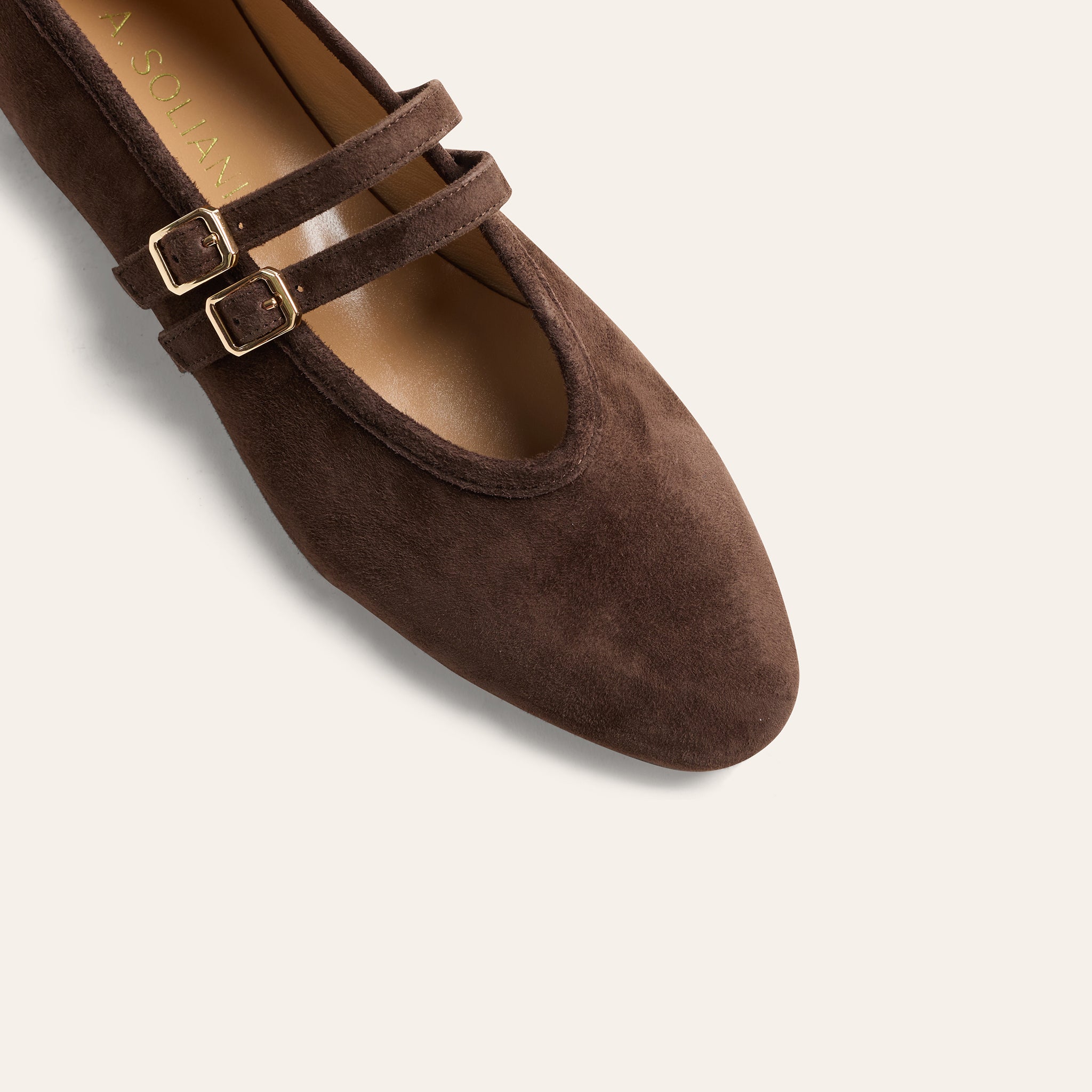 Cori 2 Buckle - Chocolate Suede