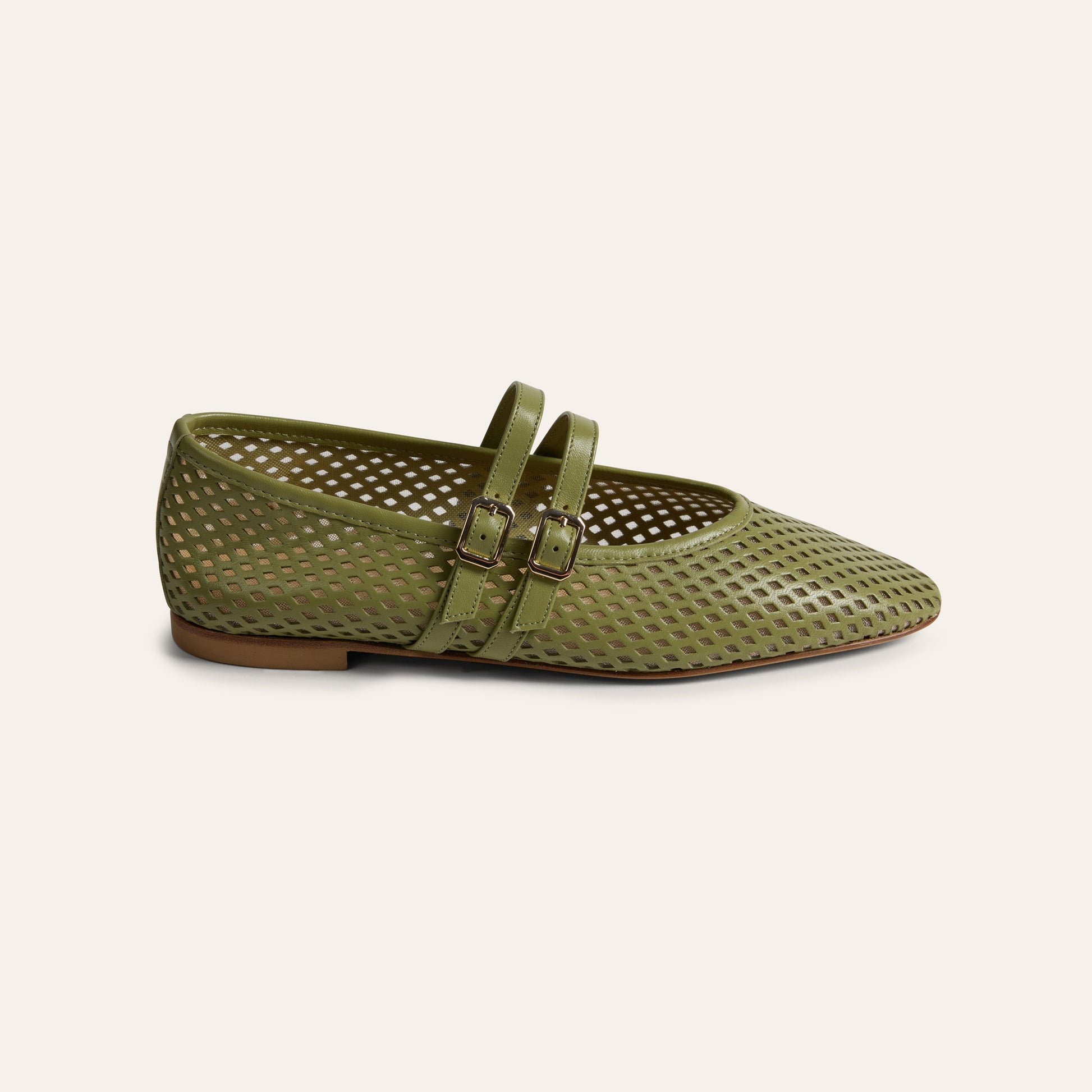 Cori 2 Buckle - Perforated Seafoam