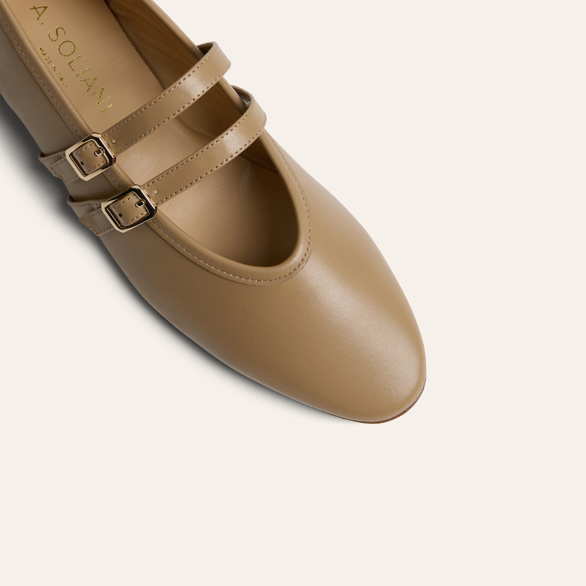Cori 2 Buckle - Light Taupe
