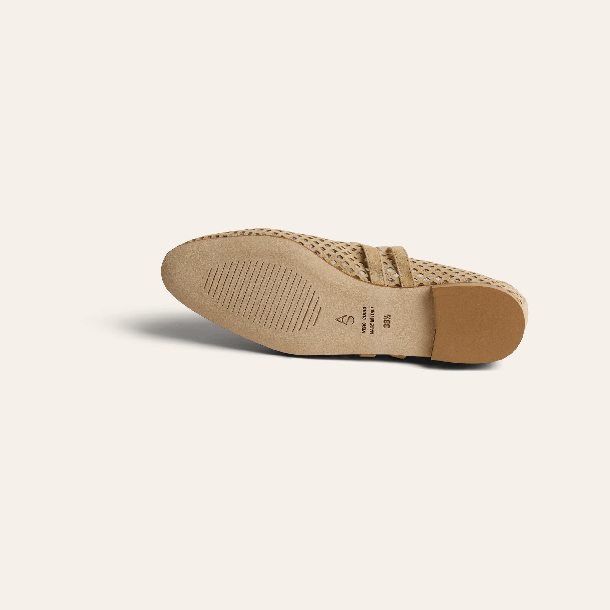 Cori 2 Buckle - Perforated Sand Suede