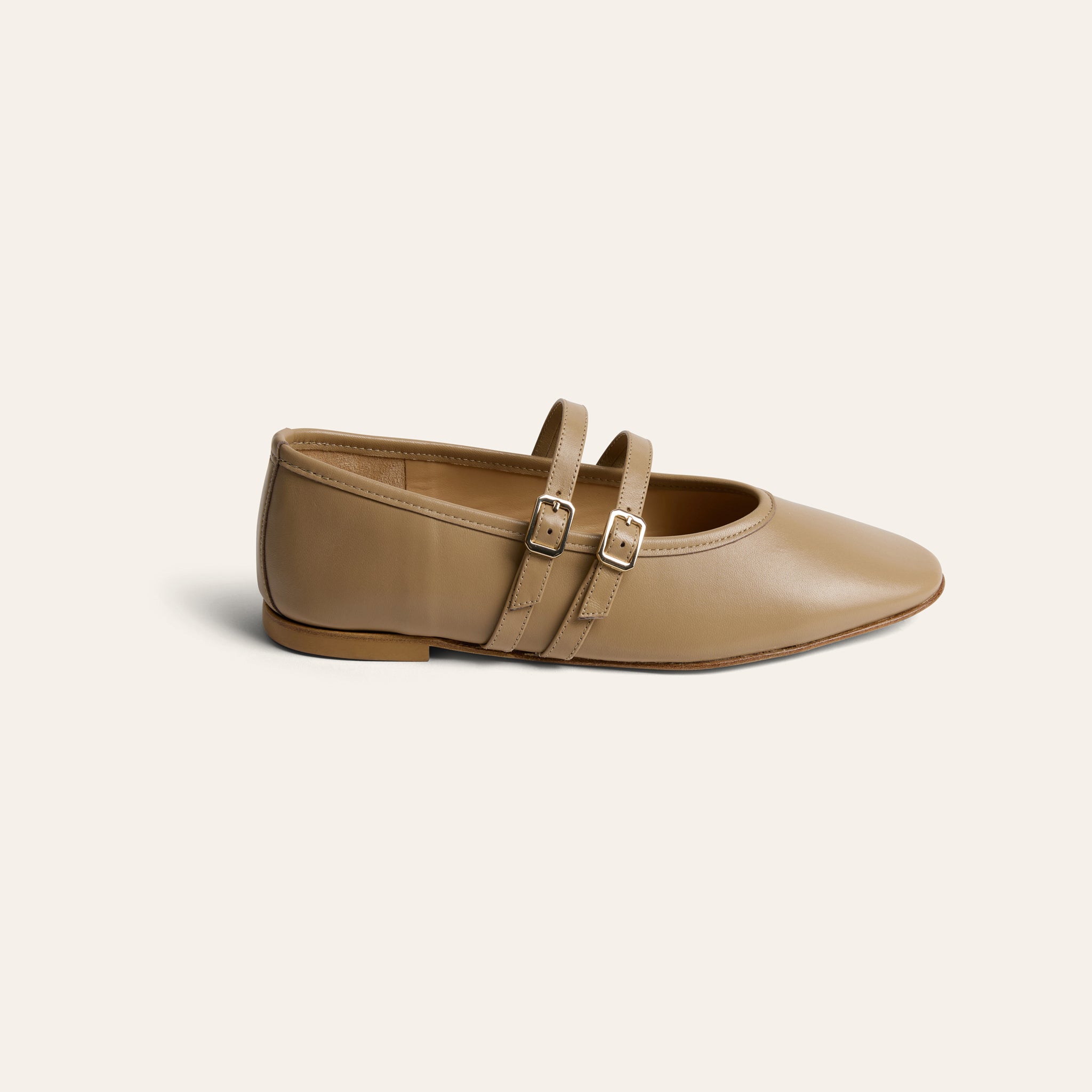 Cori 2 Buckle - Light Taupe