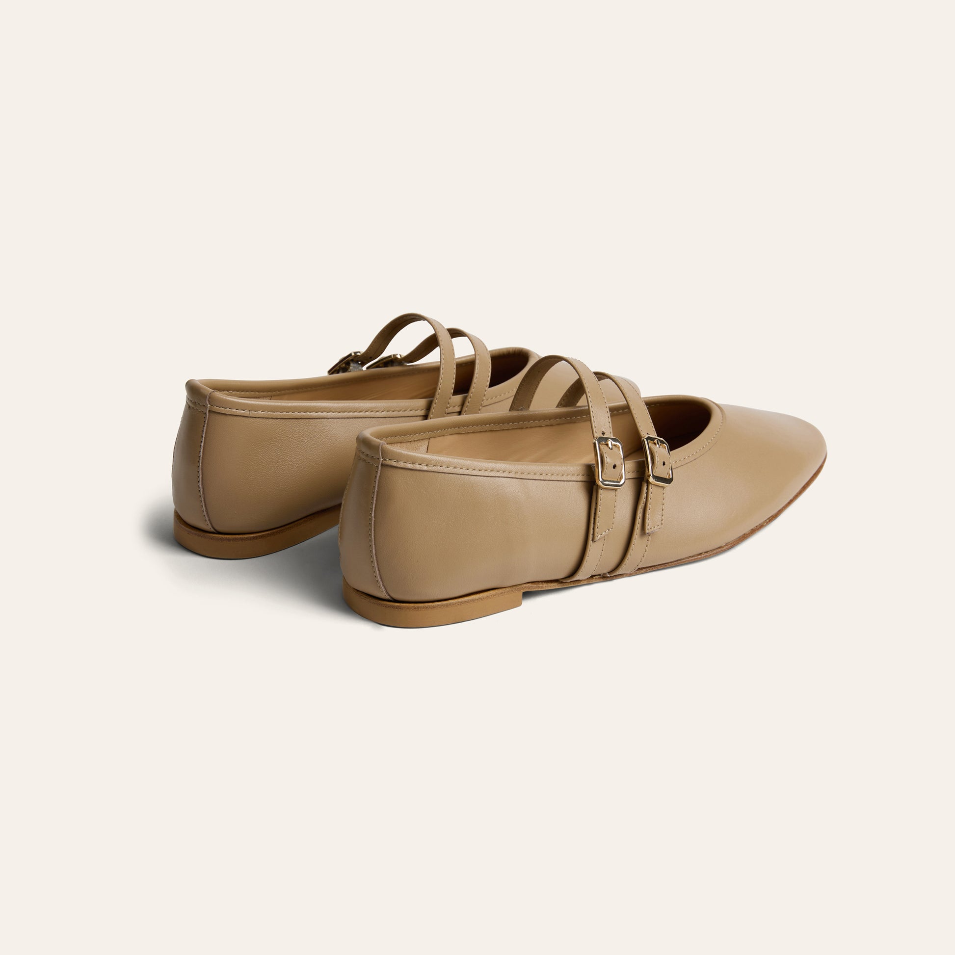 Cori 2 Buckle - Light Taupe