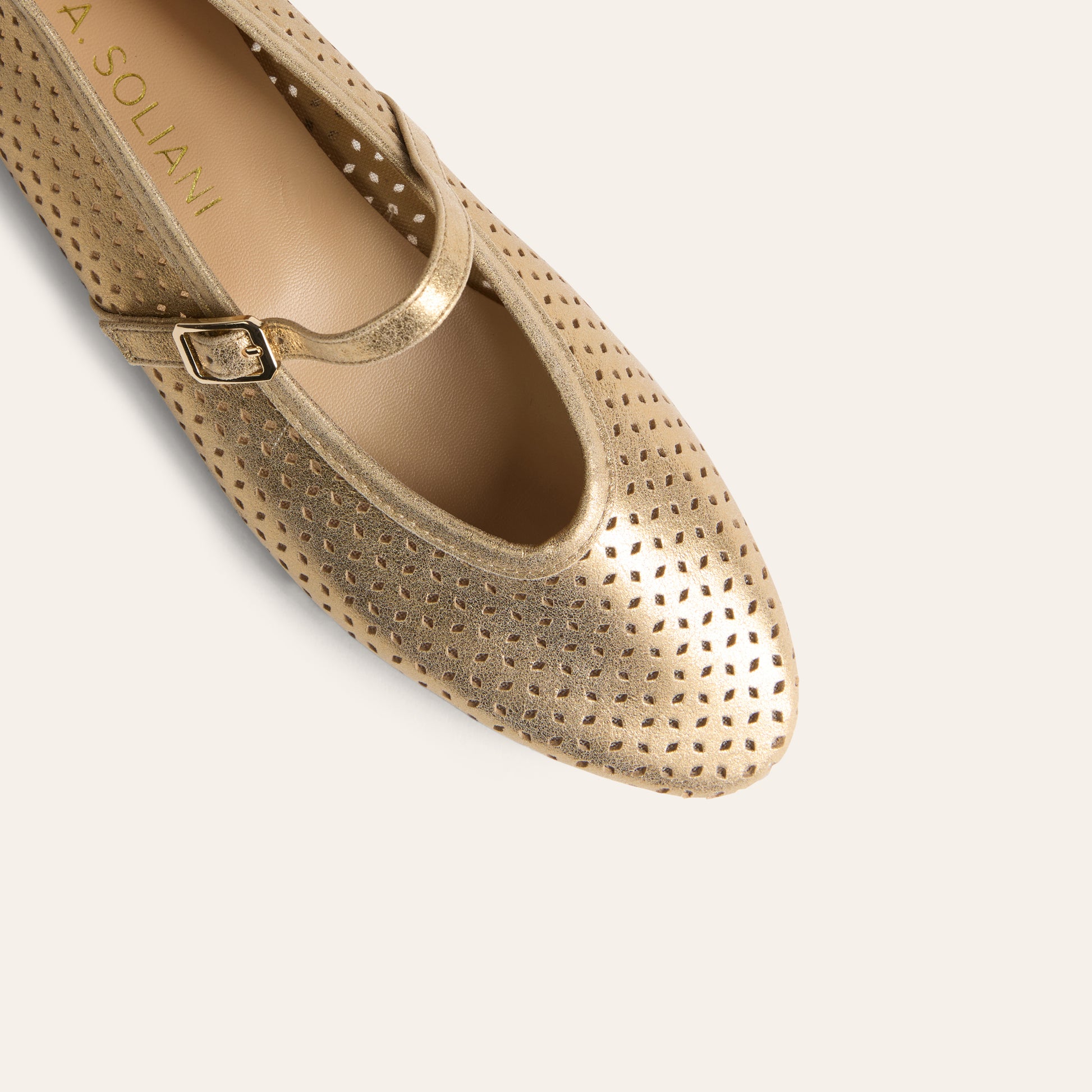 Cori - Perforated Gold Foil