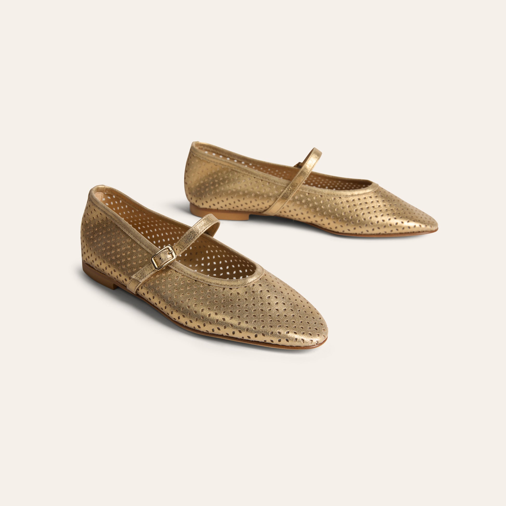 Cori - Perforated Gold Foil