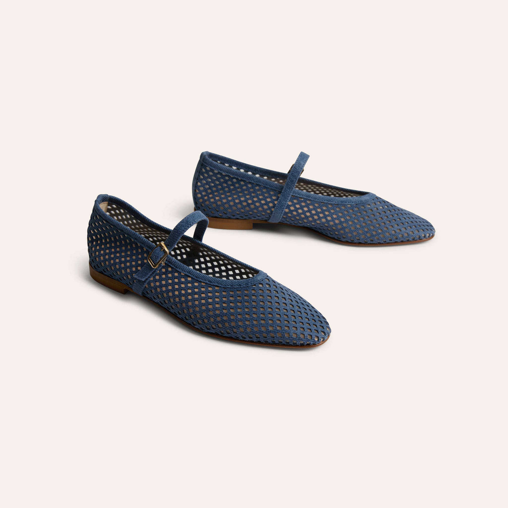 Cori - Perforated Dark Denim
