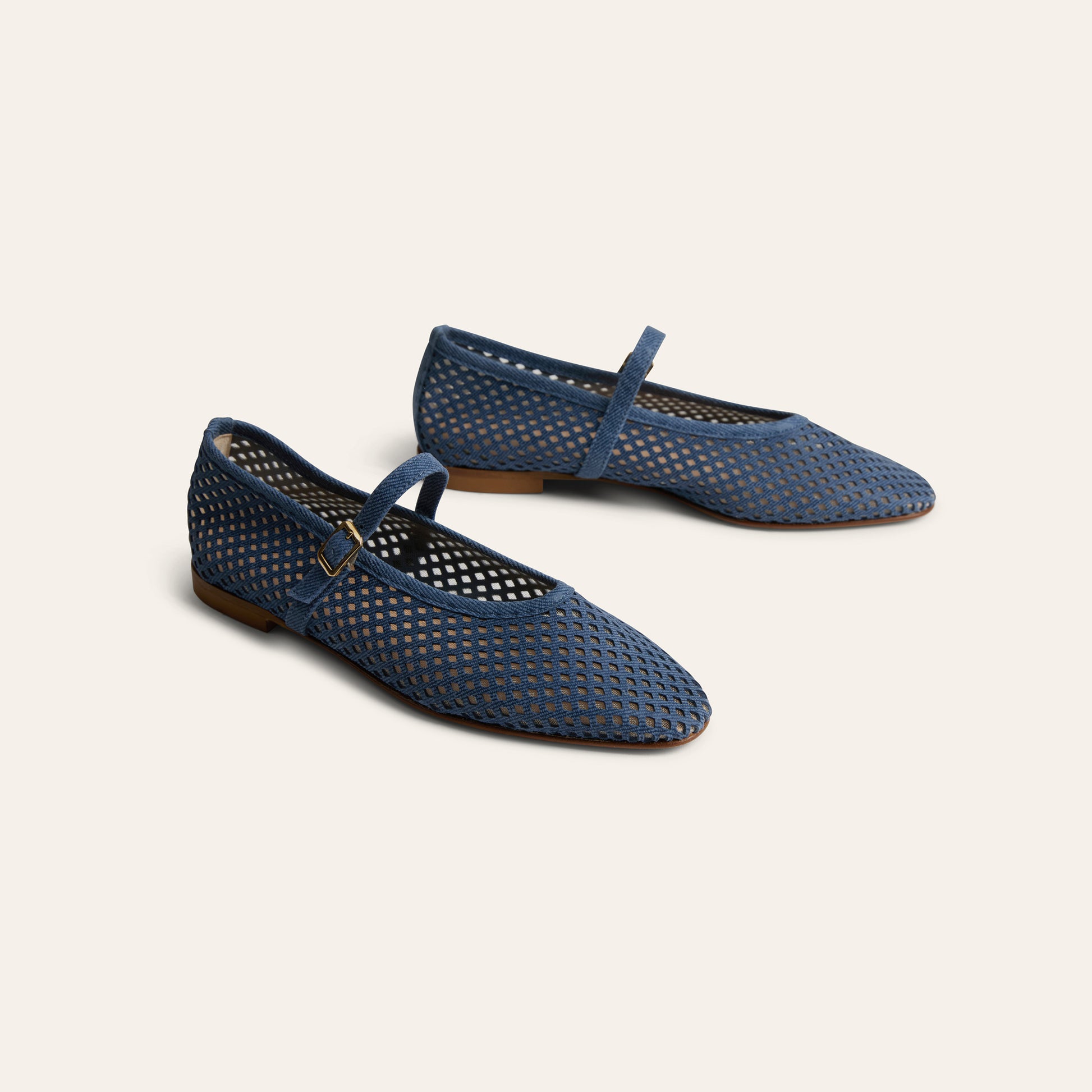 Cori - Perforated Dark Denim
