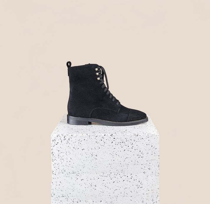 Catiana Black Suede